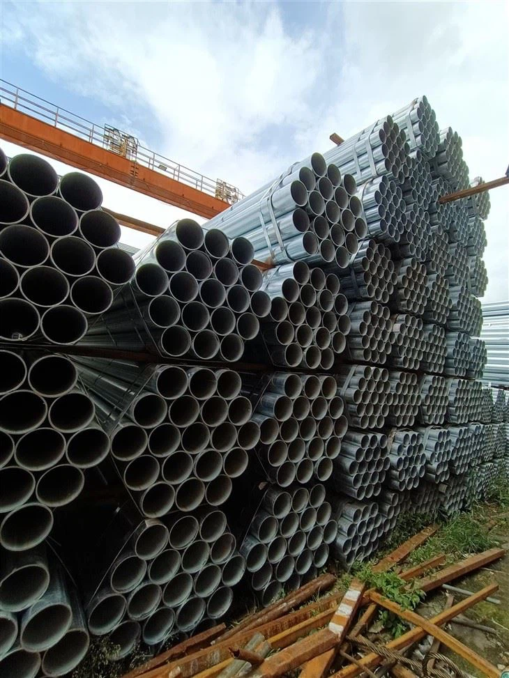 Galvanized steel pipe