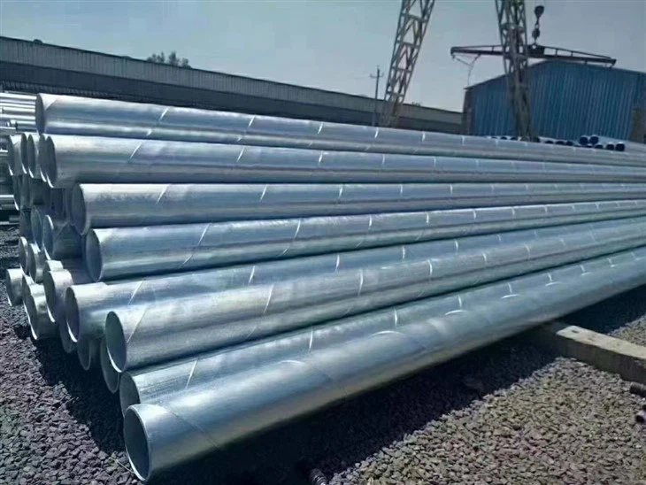 Galvanized Steel Round Pipe Q235